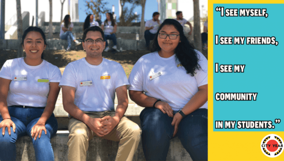 Three AmeriCorps members serve their alma mater in L.A.